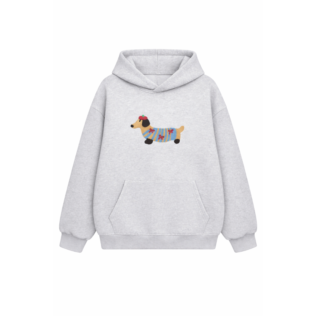 SAUSAGE embroidered hoodie