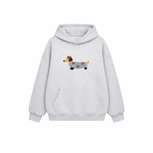 SAUSAGE embroidered hoodie
