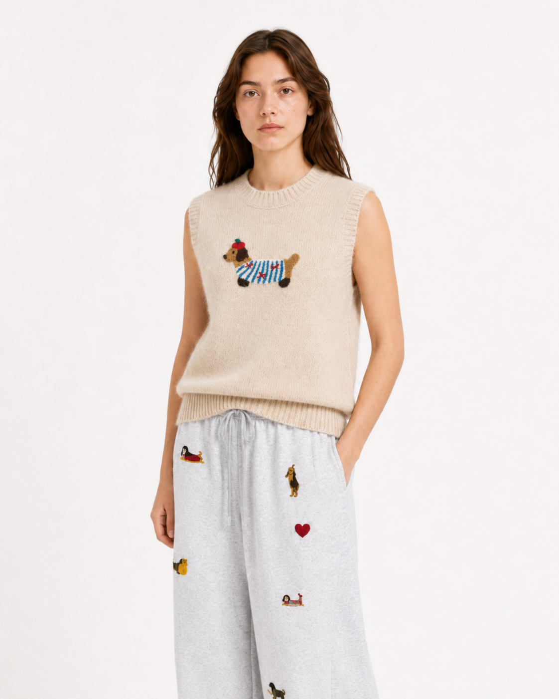 SASUAGE knitted tank top