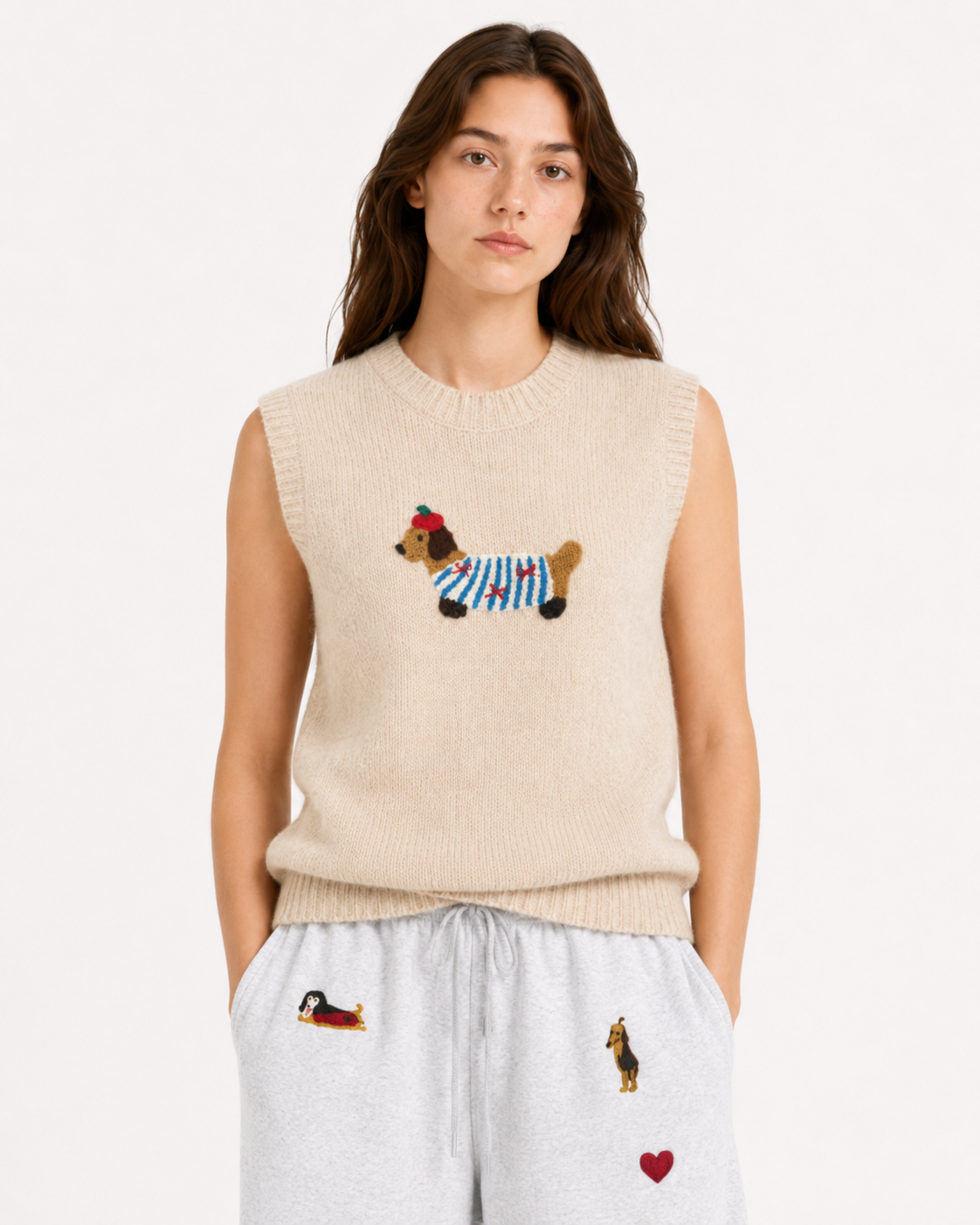 SASUAGE knitted tank top