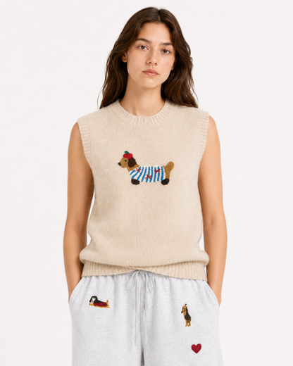 SASUAGE knitted tank top