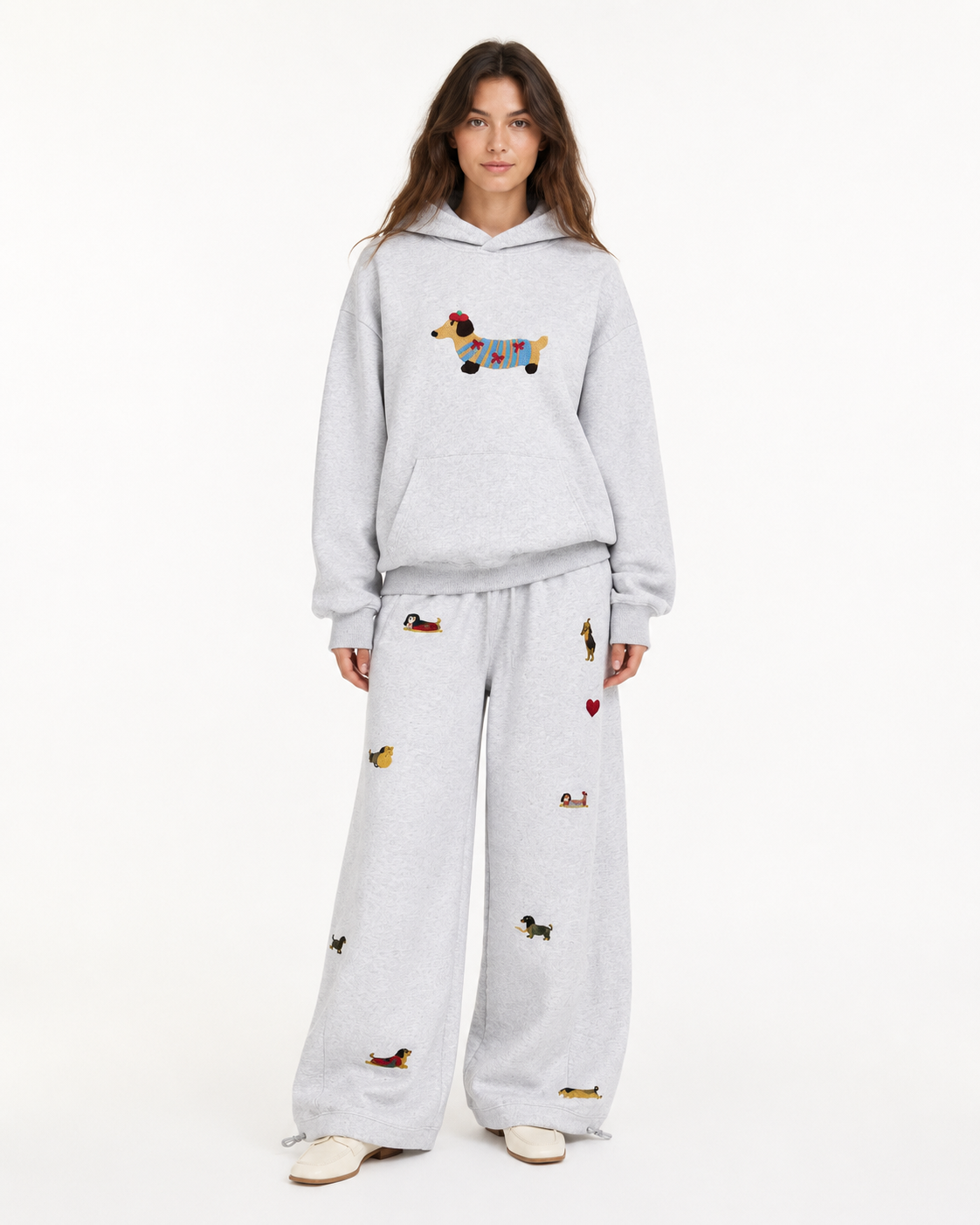 SAUSAGE embroidered hoodie