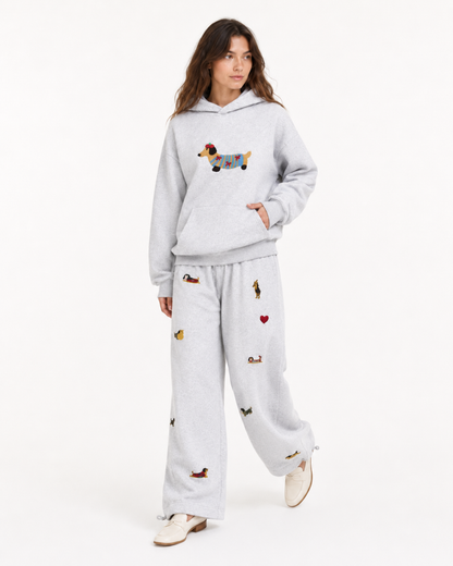 SAUSAGE embroidered hoodie